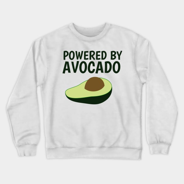 powered by avocado Crewneck Sweatshirt by juinwonderland 41